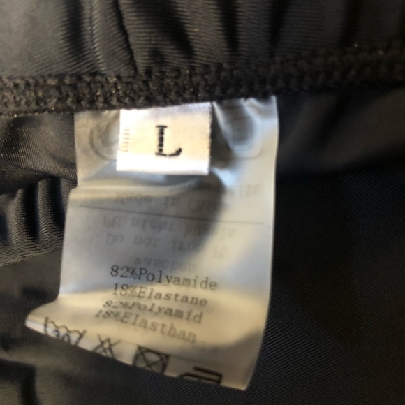 NWT Two Piece Tummy Control Back Cross Flowy Swimdress Size Large - Picture 5 of 5